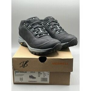 Merrell Women's 7 Siren Traveller 3 Medium Width Black/Monument Leather J035334